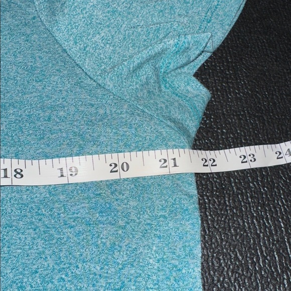 St. John's Bay Active Teal Short Sleeve Top size XL - Picture 6 of 7